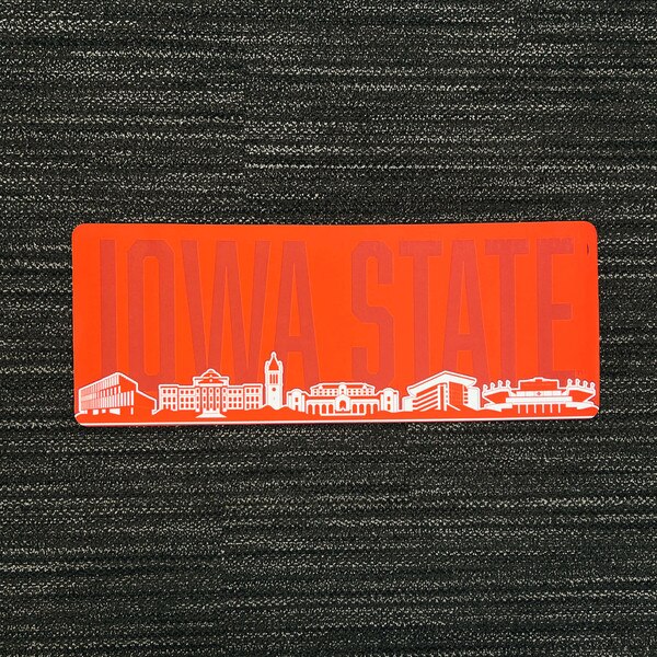 Iowa State Skyline Large Desk-pad (31.5"x11.8")